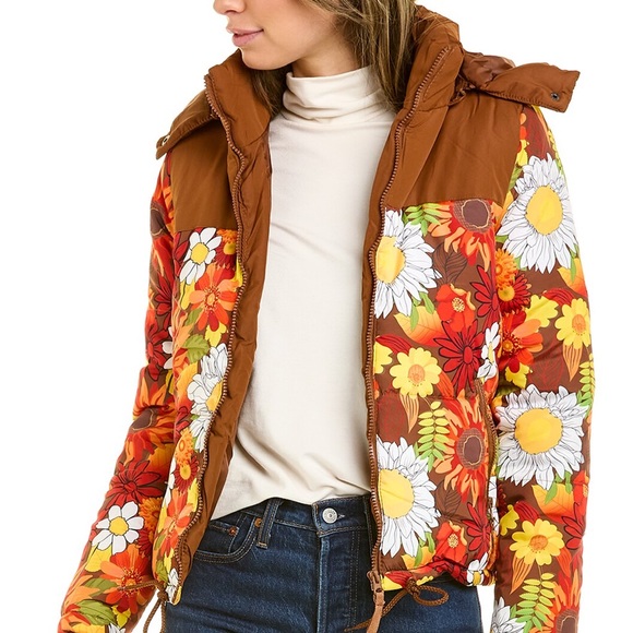 therapy Jackets & Coats Therapy Printed Puffer Jacket Poshmark